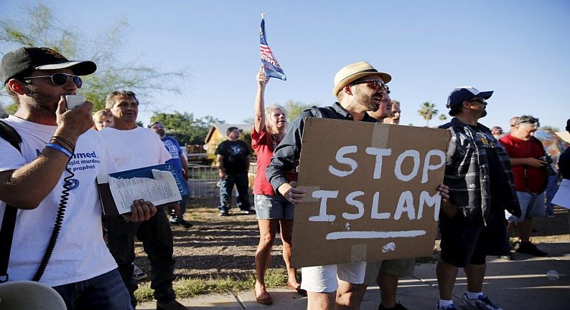stop islam phoenix protest