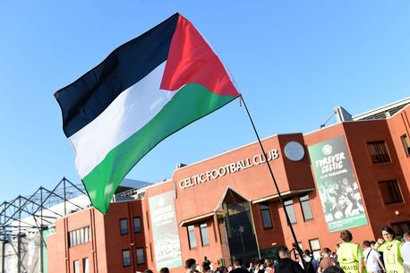 palestine celtic fans