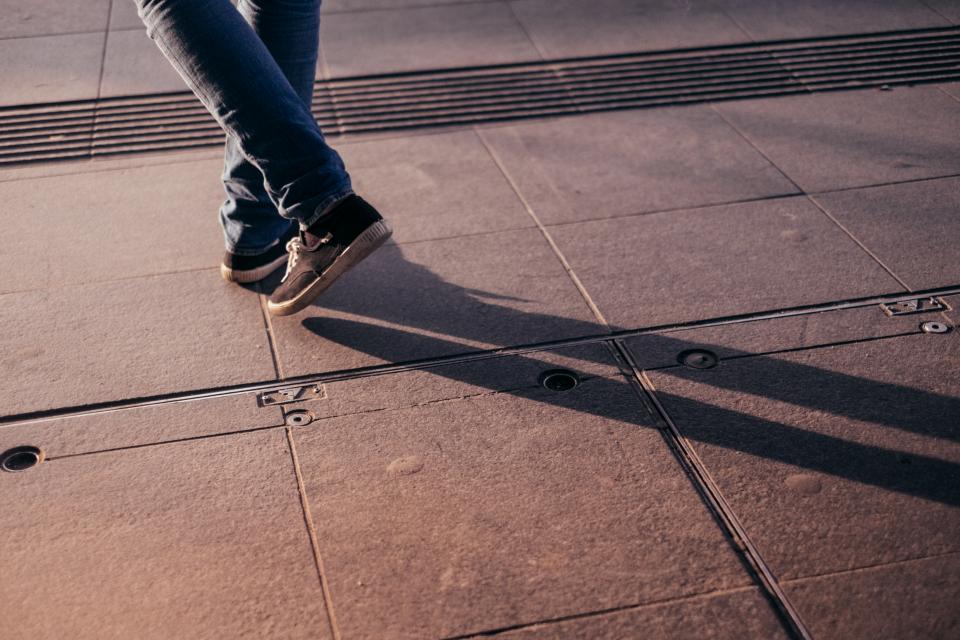 walking man