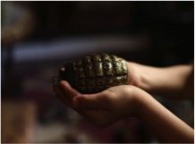 A grenade reimagined by Abu al Foz.